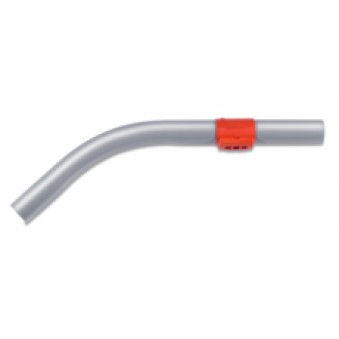 32mm Aluminium Tube Bend c/w NPC Volume Control (Grey)