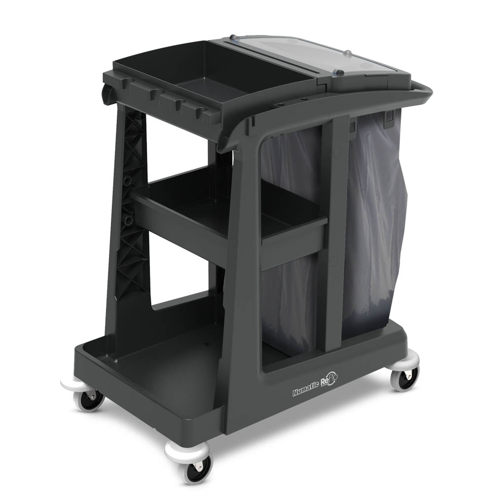 Numatic EM1 Eco-Matic Janitorial Trolley Numatic EM1 Eco-Matic Janitorial Trolley