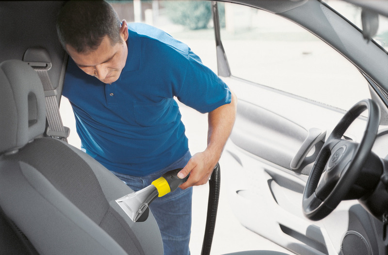 Car wash equipment interior