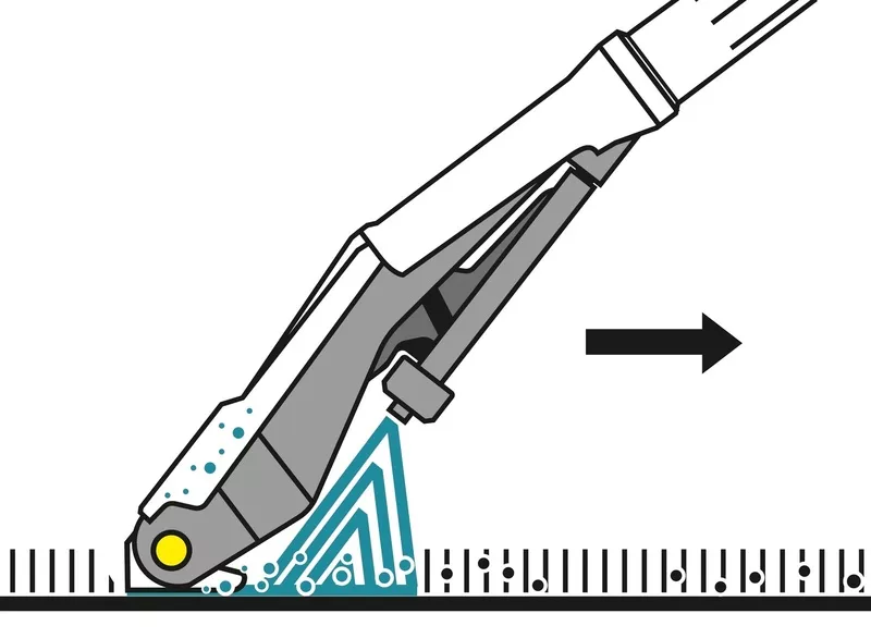 Spray Extraction illustration