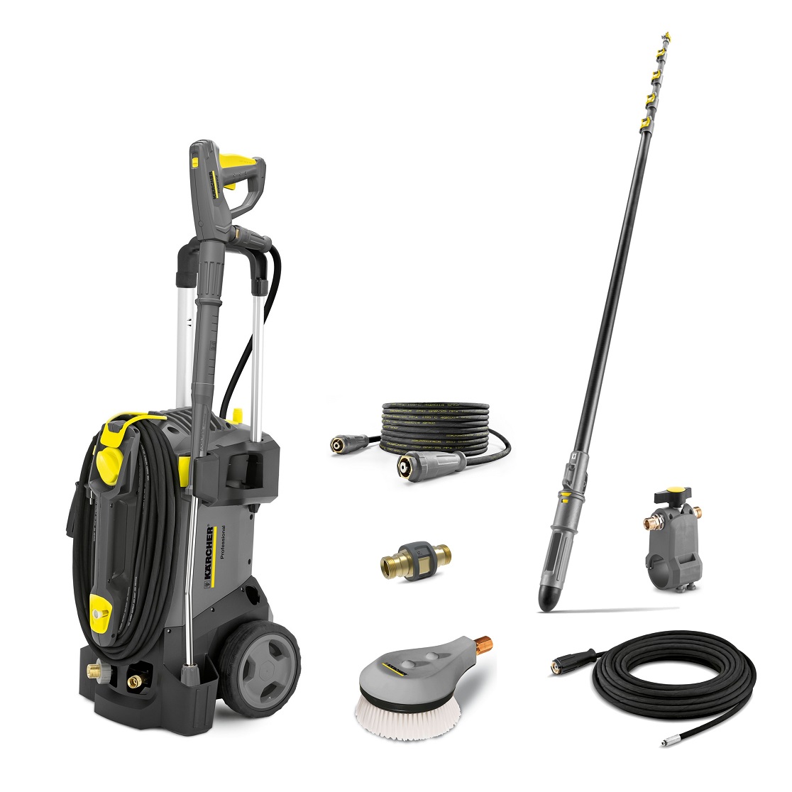 Karcher HD 5/15 & Wash Brush Solar Panel Cleaner Karcher HD 5/15 & Wash Brush Solar Panel Cleaner
