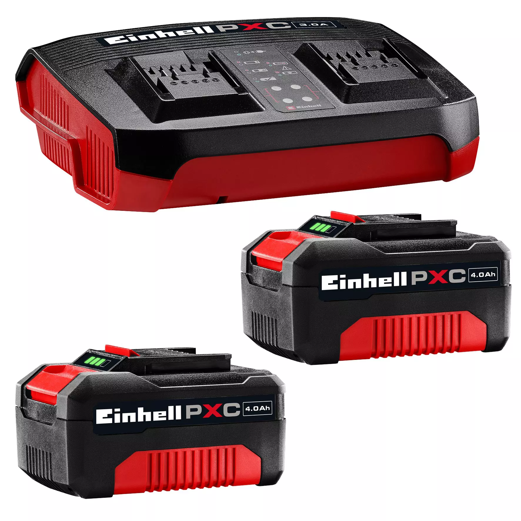 2x 4,0 Ah & Twincharger Kit 1 2x 4,0 Ah & Twincharger Kit 1