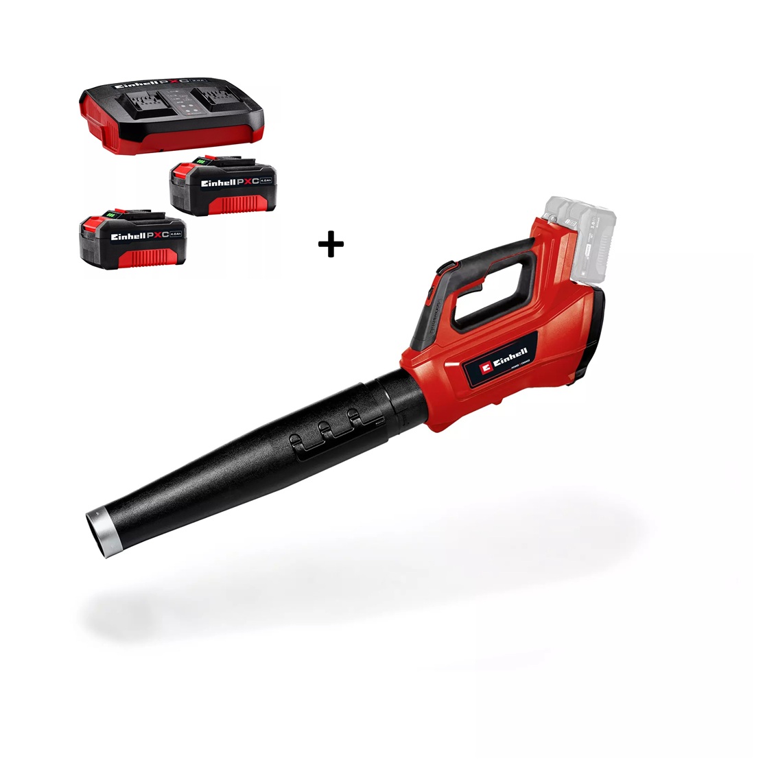 Einhell GP-LB 36/210 Li & 2 x 4 Ah & Charger Einhell GP-LB 36/210 Li & 2 x 4 Ah & Charger