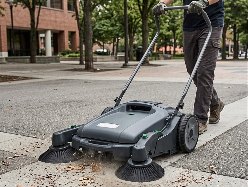Numatic sweeper