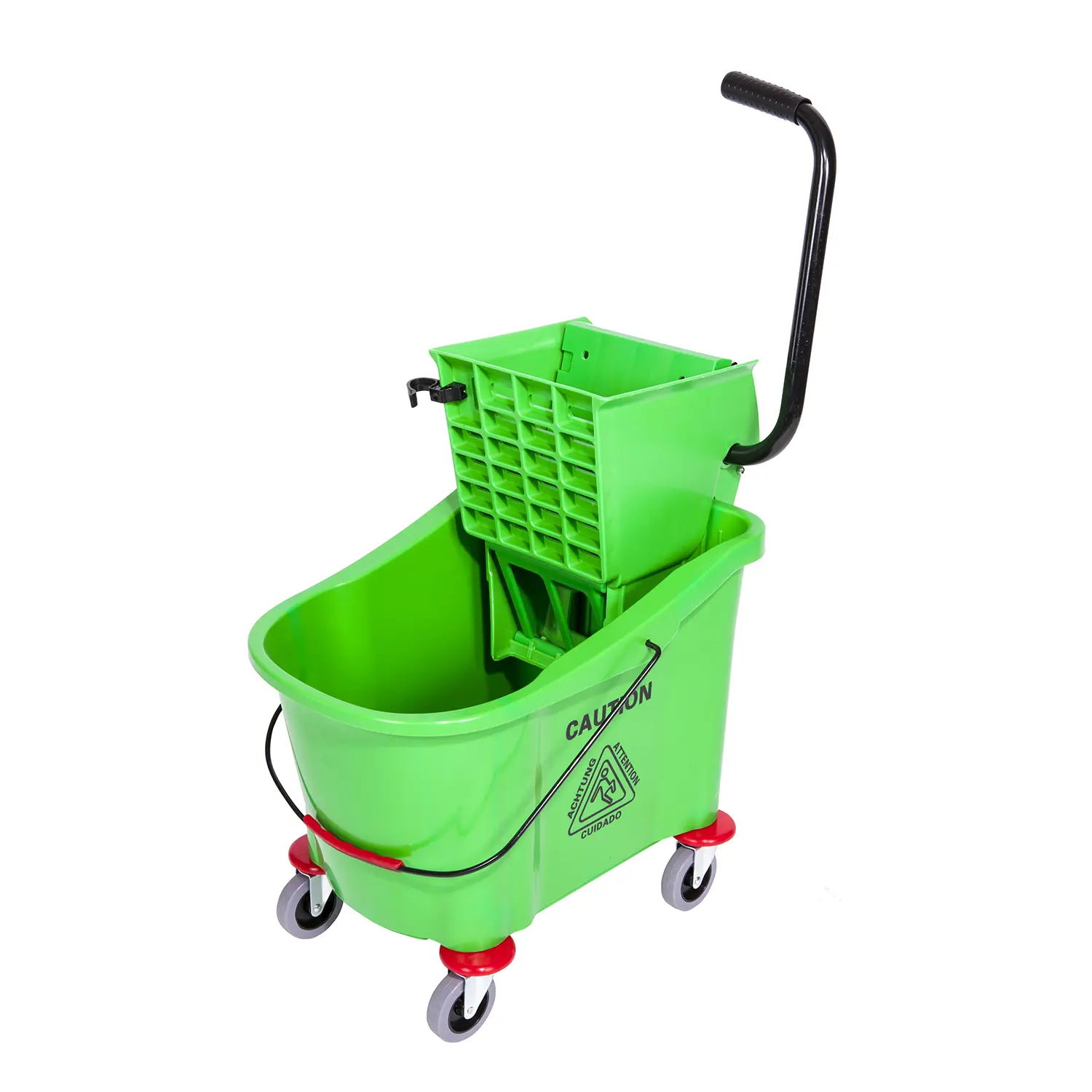 36 Lt Single Bucket With Wringer - Green 36 Lt Single Bucket With Wringer - Green