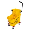 36 Lt Single Bucket With Wringer - Yellow