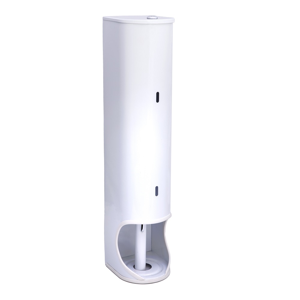 Toiler Roll Holder (5 Rolls) - White Powder Coated Toiler Roll Holder (5 Rolls) - White Powder Coated