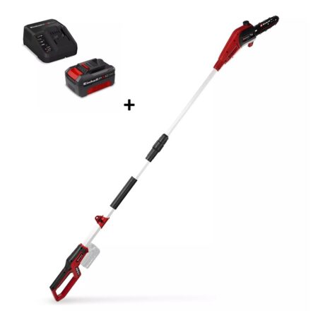 Einhell GC-LC 18/20 & 4 ah & Charger Pole-Mounted Pruner