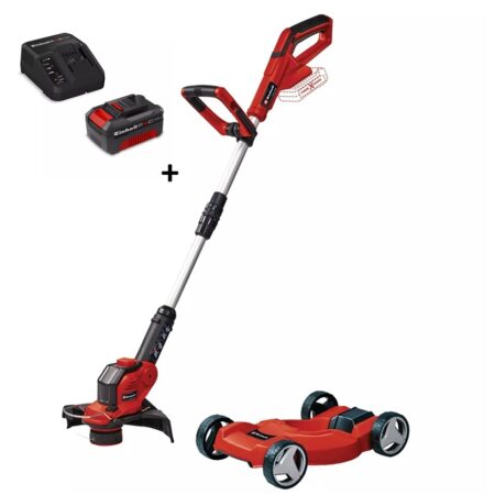 Einhell GE-CT 18/28 Li TC Lawn Trimmer & 4 Ah Combo