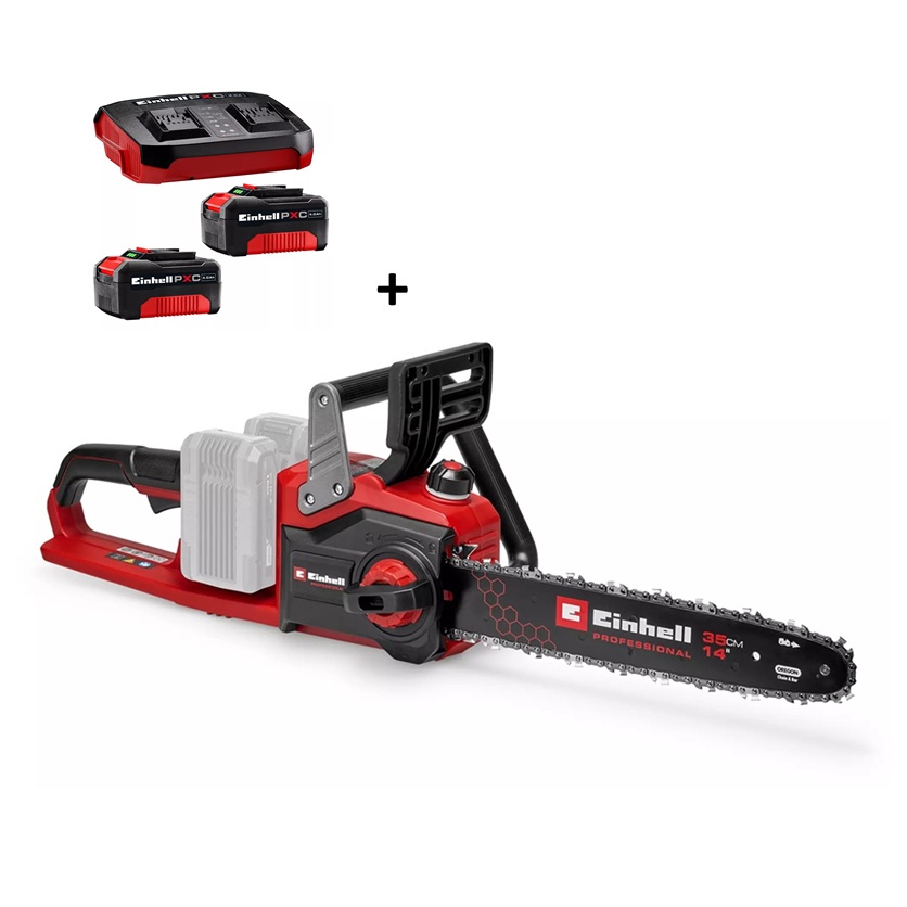 Einhell GP-LC 36/35 Chain Saw & 4 ah & Charger Einhell GP-LC 36/35 Chain Saw & 4 ah & Charger
